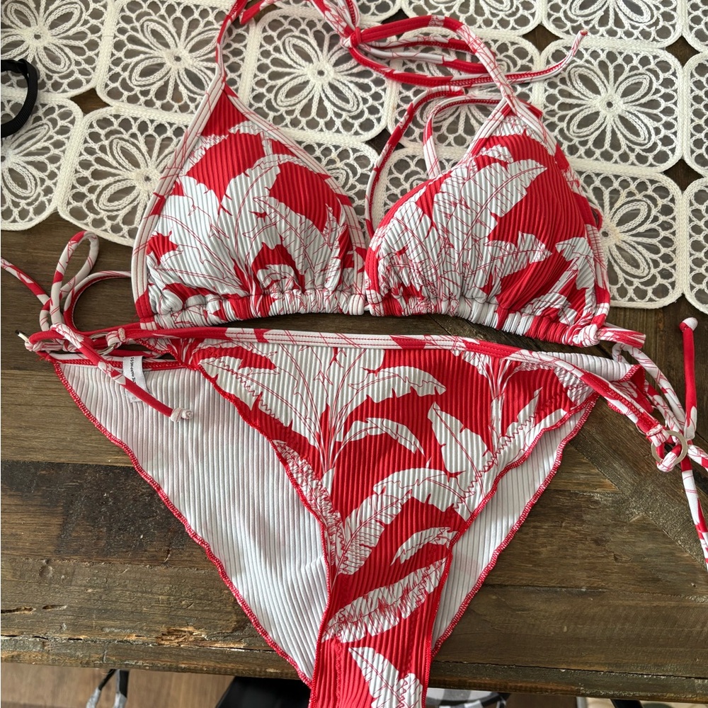 Body Glove Red and White Bikini